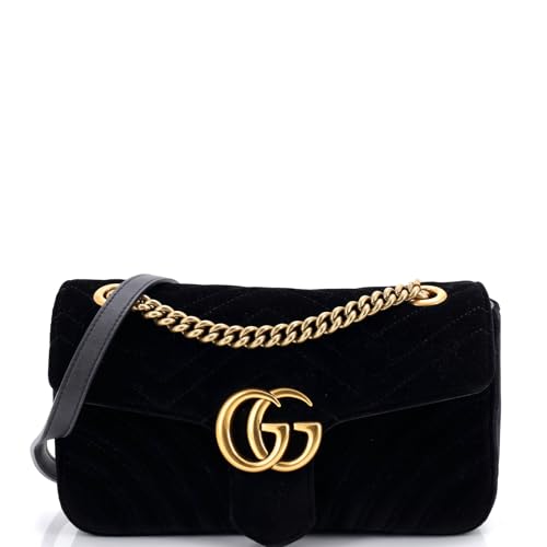 Gucci Marmont Velvet Flap Bag
