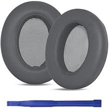 WH-XB910N Replacement Earpads Ear Cushions with Net and Buckle,Noise Canceling Headset Cover Ear Pads Repair Parts for Sony WH-XB910N Over-Ear Wired&Wireless HeadphoneGray