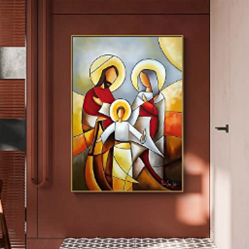 Peinture Octubre Mes de la Familia pour une Décoration Salon Moderne et Chaleureuse