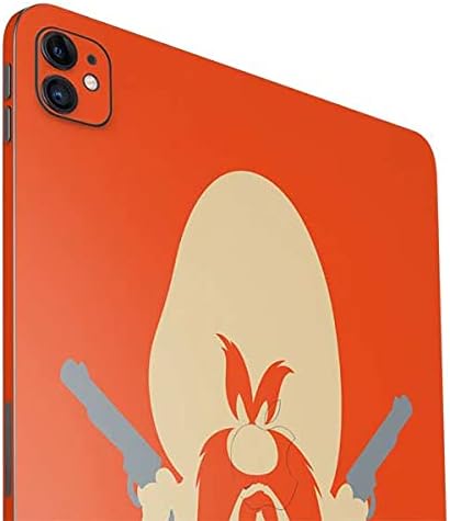Skinit Tablet Decal Skin Compatible with iPad Pro 12.9in (2021) - Officially Licensed Warner Bros Yosemite Sam Identity Design