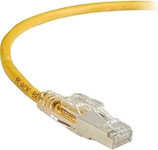 BLACK BOX NETWORK SRV - GIGATRUE 3 CAT6. Shielded Patch Cord Yellow 20FT