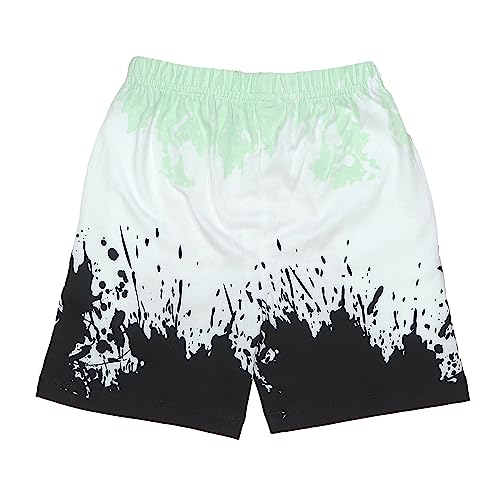 Image of Be Awara Kids Printed Half Sleeves T-shirt & Shorts Clothing Sets, 100% Cotton Soft Unisex Cord Set, Comfortable Wear for Kids With Cool Prints, Everyday Casual Wear for Boys & Girls