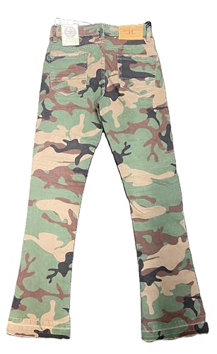 Jordan Craig - Kids Vintage Camo Stacked Jeans (JTF990RCB)3
