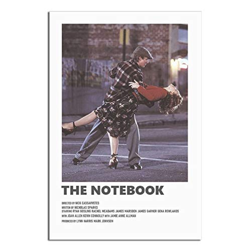 Vintage Movie Poster The Notebook Canvas Art Wal Picture Home Office Bedroom Gift Posters Painting Decor 12Ã—18inchs(30Ã—45cm)