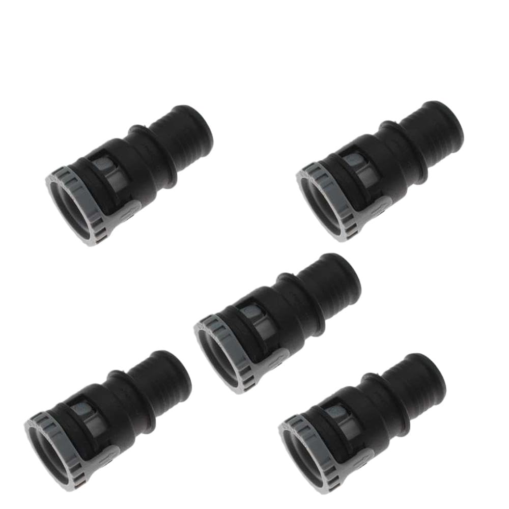 Mkkmtwgky 5Pcs Heater Hose Connector Compatible With Ford C-Max Focus Mk2 2012 2013 2014 2015 2016 Escape 2.0L 2013-2016(5Pcs)