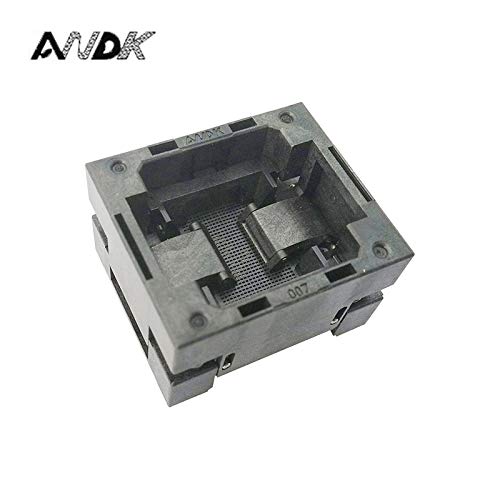 Wiring Connecting Terminals - BGA80 Open TOP Burn in Socket Pitch 1.0mm IC Size 11 * 13mm BGA80(11x13)-1.0-TP01NT BGA80 VFBGA80 Burn in Programmer Socket