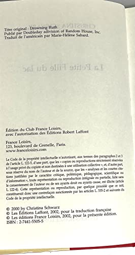 La Petite Fille du Lac [French] 2744155055 Book Cover
