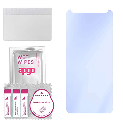 apgo Protector de pantalla Hybrid Glass 9H para Huawei Y9 (2018)