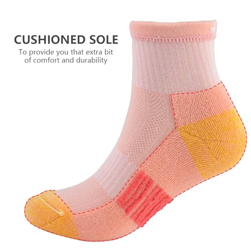Hiking Socks Womens Cushioned Athletic Running Casual Ankle Socks4