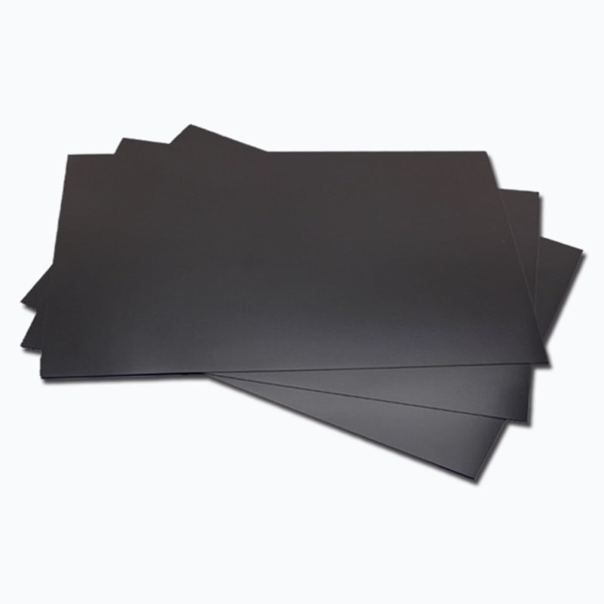 Magnetfolie Magnetstreifen 5 Stück Gummi 0,8mm selbstklebend für Haushaltsmagnetwand und Eisenflächen DIY Magnetgummi