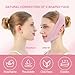 V Line Face Slimming Mask for Sleeping, Double Chin Reducer Jawline Shaper for Women, Medium