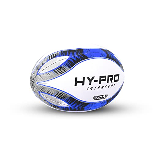 Hy-Pro Intercept Rugby Ball, Rugby Ball for Kids and Adults for Use in the Garden Recreation and Matches - Image 4