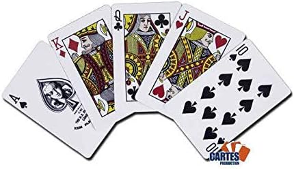 US Playing Cards KEM Arrow Wide Red/Blue