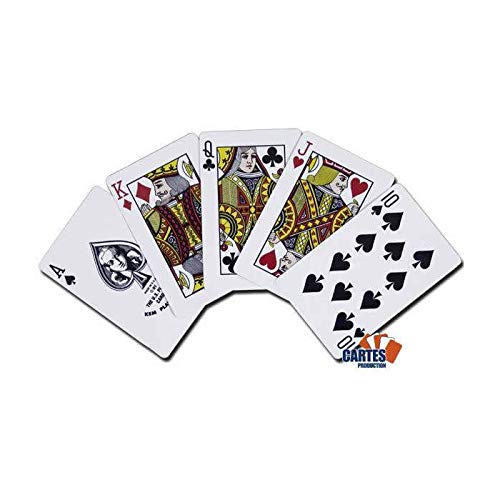 Amazon.com: US Playing Cards KEM Arrow Wide Red/Blue : Toys & Games