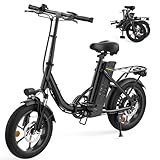 AYOLNY Folding Electric Bike for Adults, 16