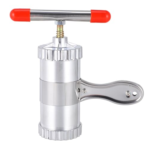BESTonZON Potato Masher Manual Noodles Press Noodles Machine Stainless Steel Pasta Maker Noodle Making Tools Fruit Juicer Squeezer for Homemade Noodles Spaghetti Pasta Hand Tools