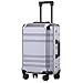 AQCRS Haute qualité PC Rolling Bagages Spinner Voyage Voyage Cabinet Business Cabinage Hommes Femmes Chariot Porter sur Sac à roulettes pour Les Voyages d'affaires