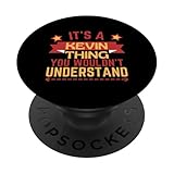 Kevin Name Funny Gift For Kevin PopSockets Adhesive PopGrip