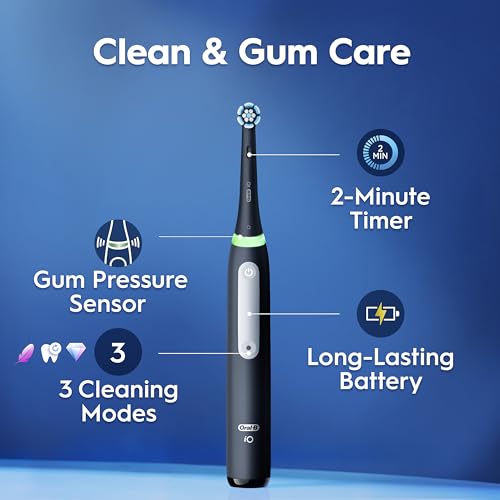 Oral-B iO3 Electric Toothbrush with Travel Case & 2 Heads - Image 3