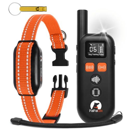 PaiPaitek Vibrating Dog Collar No Shock - 3300ft Dog...