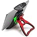 Aduro U-Grip iPad Tablet Stand Holder [Easy-Grip] Adjustable Multi-Angle Universal Desk Mount for Tablets (Black/Red)