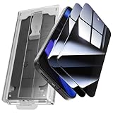 X-it for Google Pixel 9 Pro Screen Protector Privacy [Auto Alignment/Dust Removal],Bubble-Free,[100% Fingerprint Unlock] Easy Installation Full Coverage [Phone Case Friendly] Anti-Spy [Non-Glass] 2 Packs