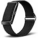 Duckdik Smart Band, Pulsera Actividad sin Pantalla Hombre Mujer con GPS Integrado, Pulsómetro, SpO₂, Podómetro, Monitor Sueño, Notificaciones WhatsApp, Resistente Agua, 2 Correas (Negro+Negro)