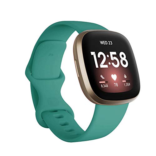 Seleek Replacement Bands Compatible with Fitbit Versa 3 / Versa 4 / Sense/Sense 2, Silicone...