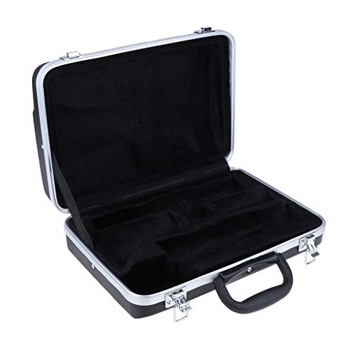 Plastic Clarinet Carrying Case Box Gig Bag Lightweight Portable Durable Black