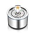 CATISM Fontaine à Eau pour Chat et Petit Chien 2,5L Silencieux Distributeur Eau pour Chat Automatique Fontaine Chat en Acier Inoxydable