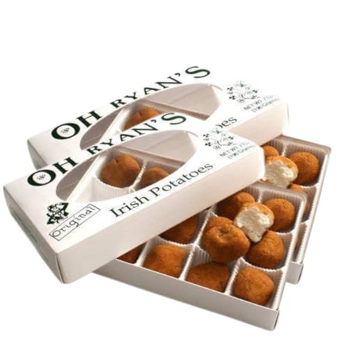 Oh Ryan's Irish Potatoes, 2 Pack, Irish Potato Candy, Irish Snacks, St. Patrick's Day Treat...