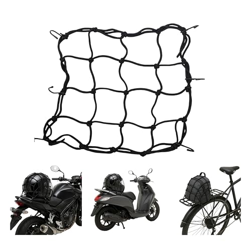 Rete Ragno Moto Elastica con Ganci – Fissaggio Bagagli e