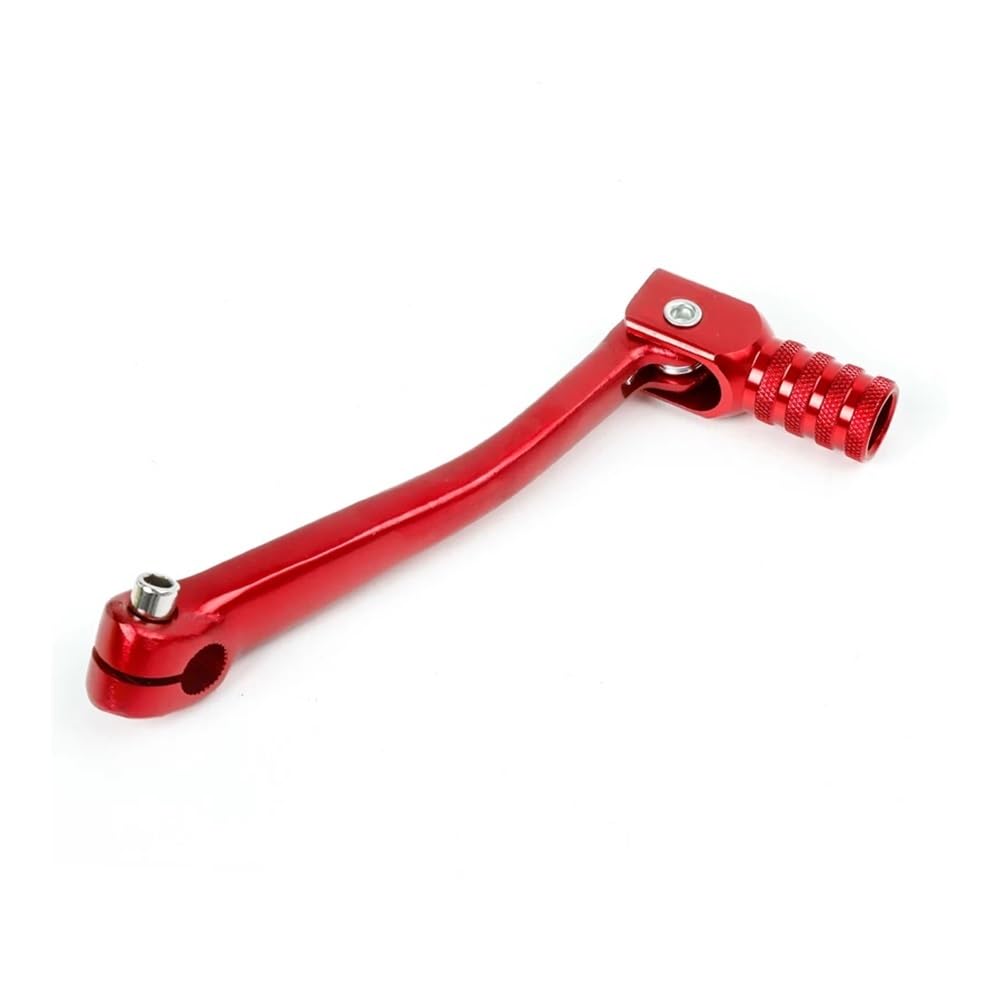 Fuyrhp Red Gear Shifter Lever Motorcycle Folding Gear Shift Lever Gear Lever For Kayo Bosuer 110/125/140/150/160/250Cc Motocross Dirt Bike Accessories