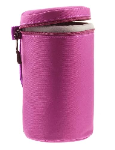 Navitech Purple Water Resistant Camera Lens Protective Case Pouch - Compatible With Sony FE 12-24mm F2.8 GM Lens