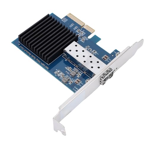SUNGOOYUE 10Gbps PCIe X4 NIC Card, Tarjeta de Red de Fibra Óptica con Puerto SFP Único, Compatible con PXE Boot y Estándar IEEE 802.3ae 10GBASE LR SR miniatura 3