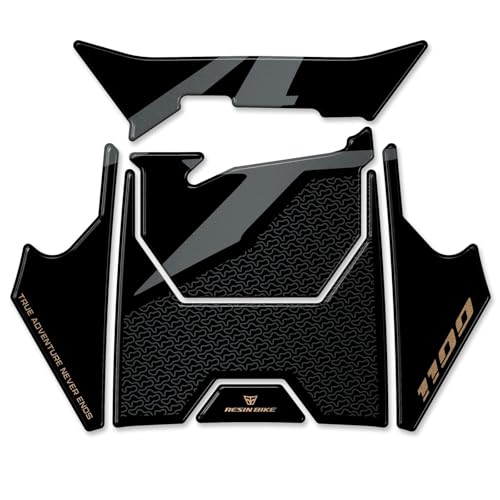 Autocollant Moto Honda Africa Twin 2024 Black Protection Réservoir Resin Bike