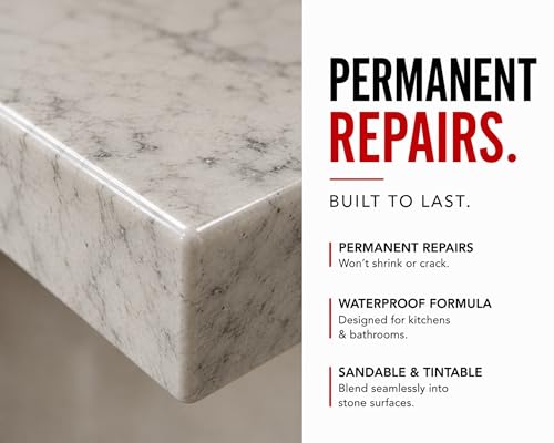 Image of II29 20 oz. Stone Kit - Installs Slabs, Chips, Cracks. Rebuild Lost Stone