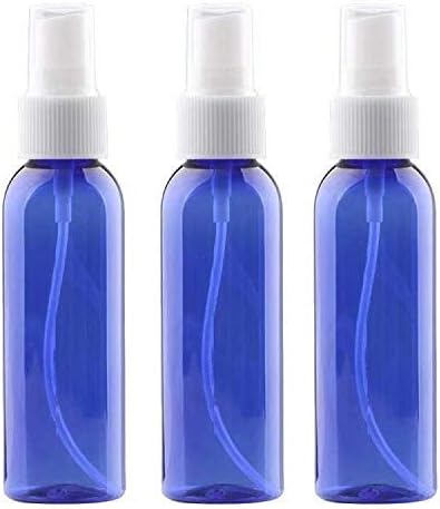 Mysummer 20PCS Spray Bottles 2 Ounces Small Blue Empty Bottles Plastic Mist Spray Bottle For DIY Home PlantsAromatherapy Beauty Care image 4