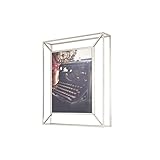 Umbra Matrix Metal Picture Frame, 8 by 10-Inch, Nickel