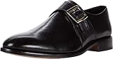 Anthony Veer Roosevelt Men's Monk Strap Dress Shoe in Full Grain Leather Goodyear Welted Construction (13 D(M) US, Full Grain Calfskin Black)