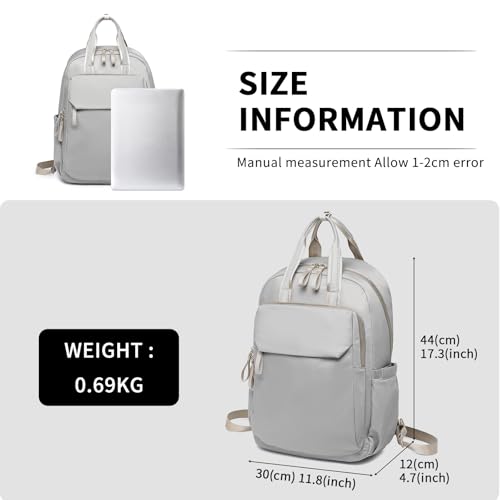 Miss Lulu Rucksack Damen Laptop Rucksack 15 Zoll Schulrucksack Tagesrucksack Wasserdicht Teenager für Schule College Reisen Arbeit