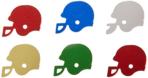 Fanci-Fetti Football Helmets (multi-color) Party Accessory (1 count) (1 Oz/Pkg)