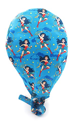 Gorro Scrub Superhéroes Mujer Comics Algodón miniatura 3