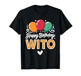 buon compleanno dicendo wito maglietta
