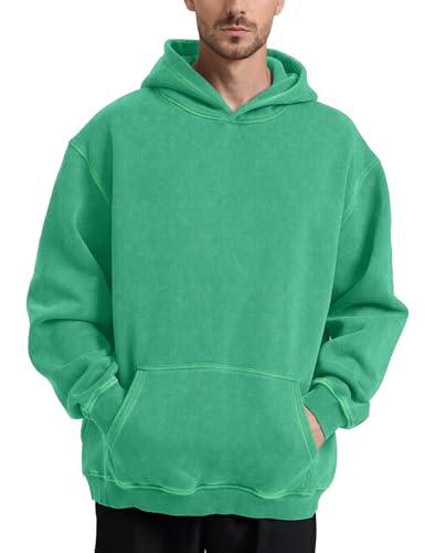 Image of Hatant Oversized Hoodie Sweatshirts for Men Couples Heavyweight Hoodies Pullover Vintage Mens Acid Wash Sweaters Clothes 2026