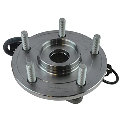 Image of TRQ Front and Rear Wheel Bearing and Hub Assembly Set 4 Piece Compatible with 2009-2020 Dodge Journey