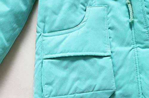 Casaco Feminino Grosso Pelúcia Casaco Grosso Outono Inverno Médio e Longo com Capuz Zíper Cinto de C
