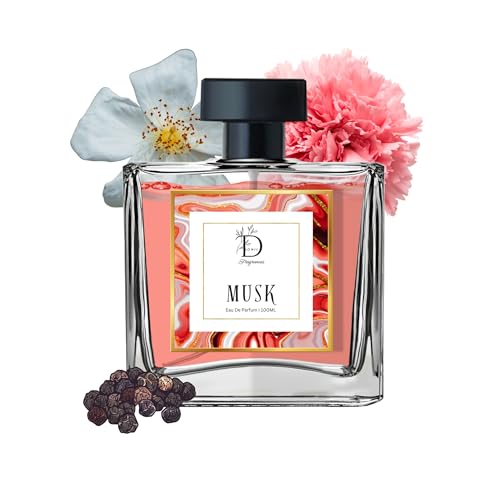Image of Dionii MUSK Unisex Eau De Parfum Perfume | Long Lasting Musk Fragrance With Carnation & Pepper, 100 ML