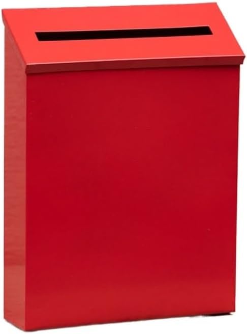 HBJWOV Retro Tin Mail Box Wordless Mail Box Home Decoration Mail Box(White-Dinosaur Doodle4)