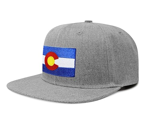 Image of International Tie State Hat for Men and Women, Adjustable Snapback Trucker Baseball Cap with Embroidered Patch